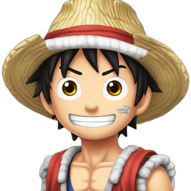 Luffy en gear 5 emoji