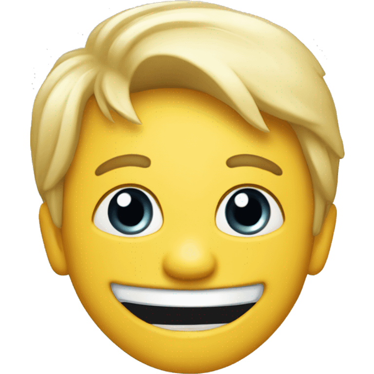 Smily das ,,hää" ruft  emoji