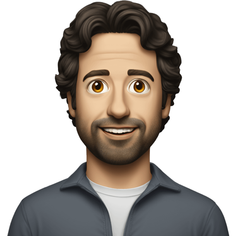 Sergey Brin (Google) photorealistic emoji