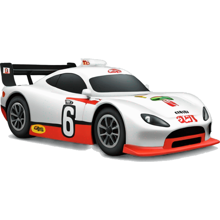 Race car emoji