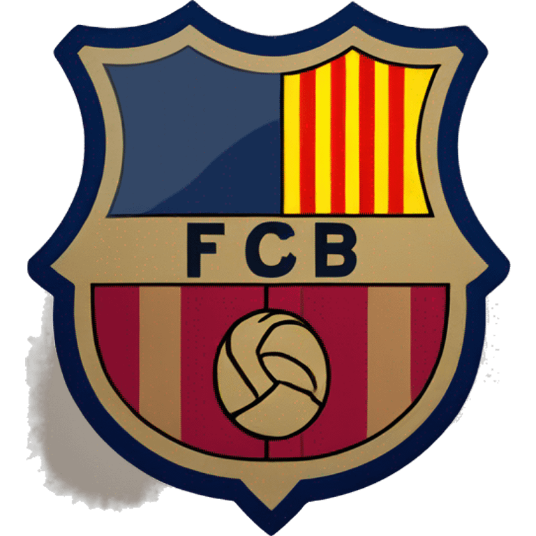 Escudo del barcelona  emoji