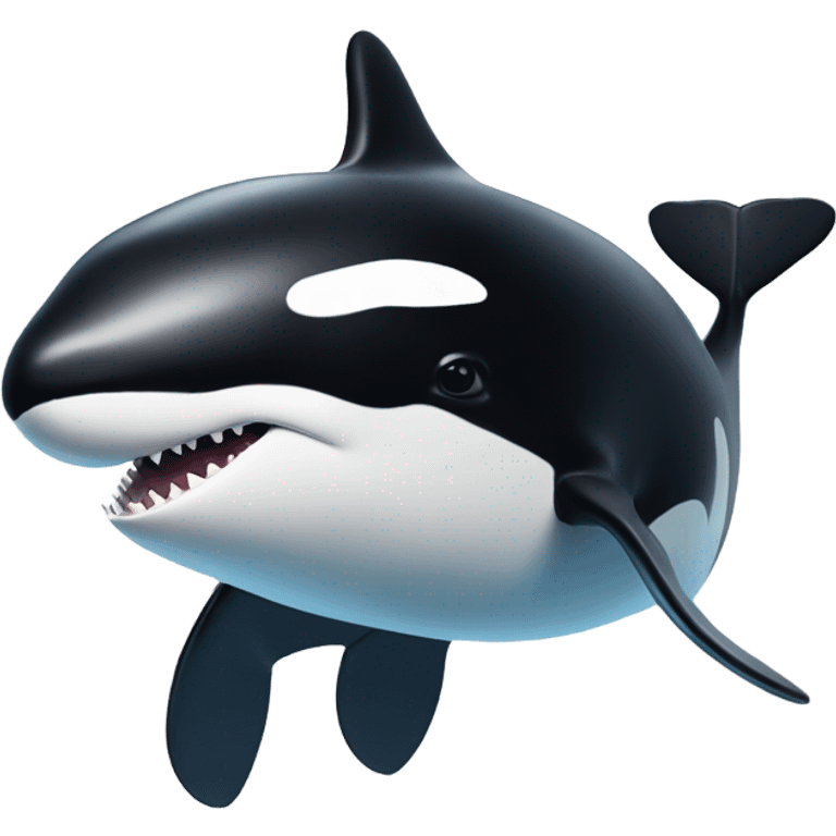 Orca with a VR Headset emoji