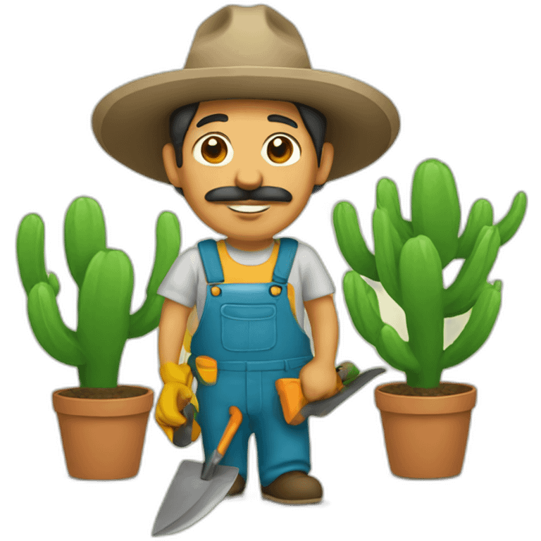 Mexican gardener emoji