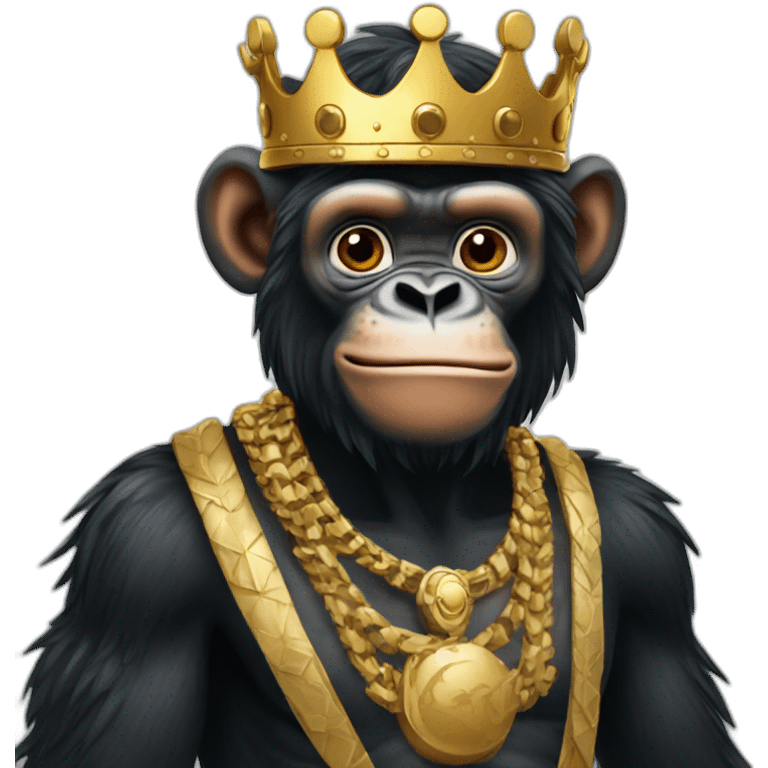 King-bonobo emoji