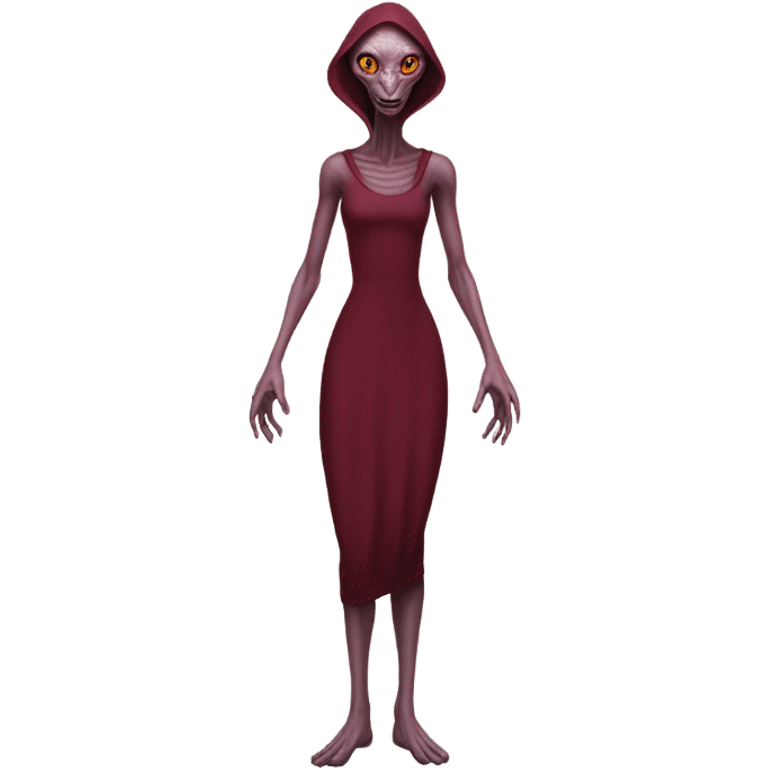 https://www.emojis.com/emoji/a-reptilian-alien-woman-full-body-oOQlHa1euHi IN https://www.emojis.com/emoji/burgundy-dress-XYRsVlm8DBl emoji