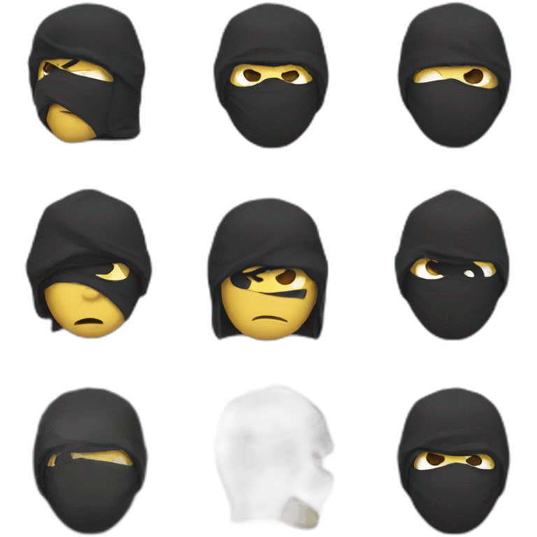 angry ninja emoji