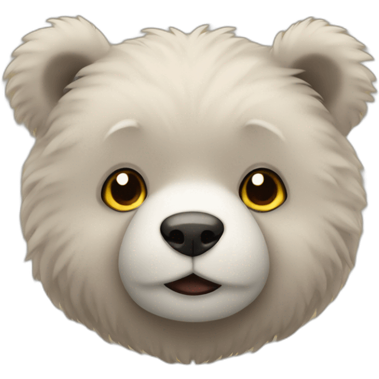 Ours en peluche emoji