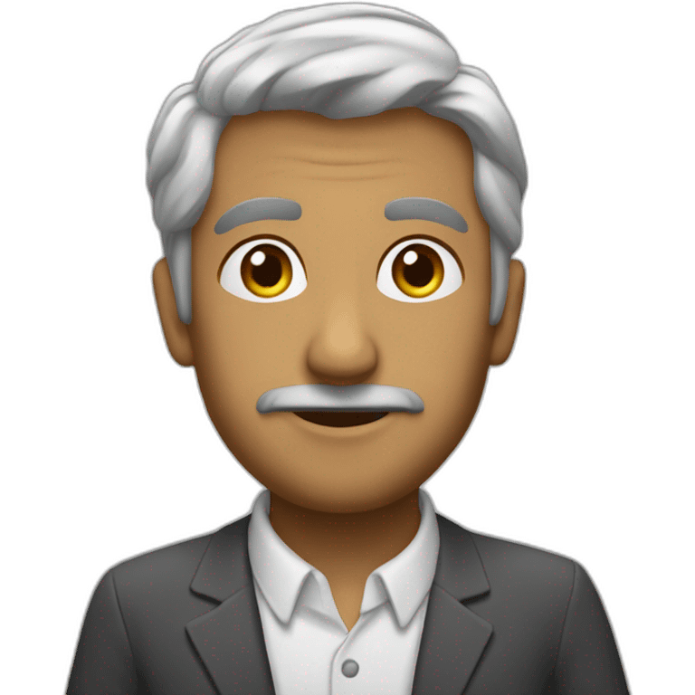 مرد عنکپوتی emoji