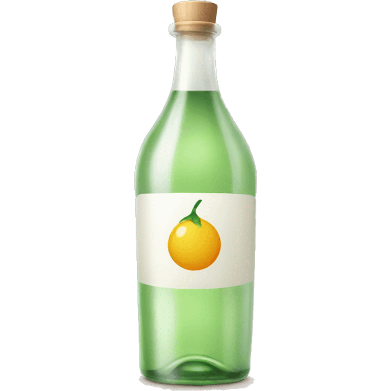 korean soju bottle emoji