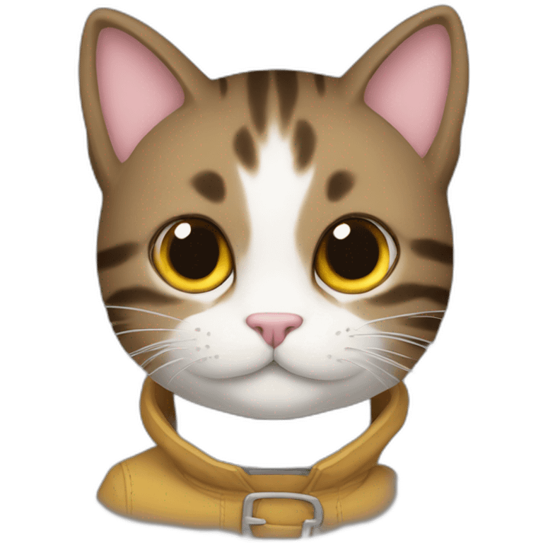 Gato con bota emoji