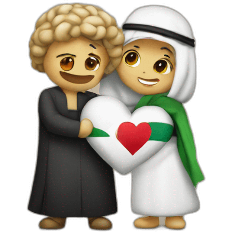 Love Palestine emoji