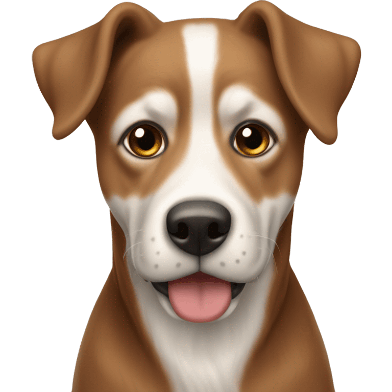 Chien épagneul, breton, marron clair emoji