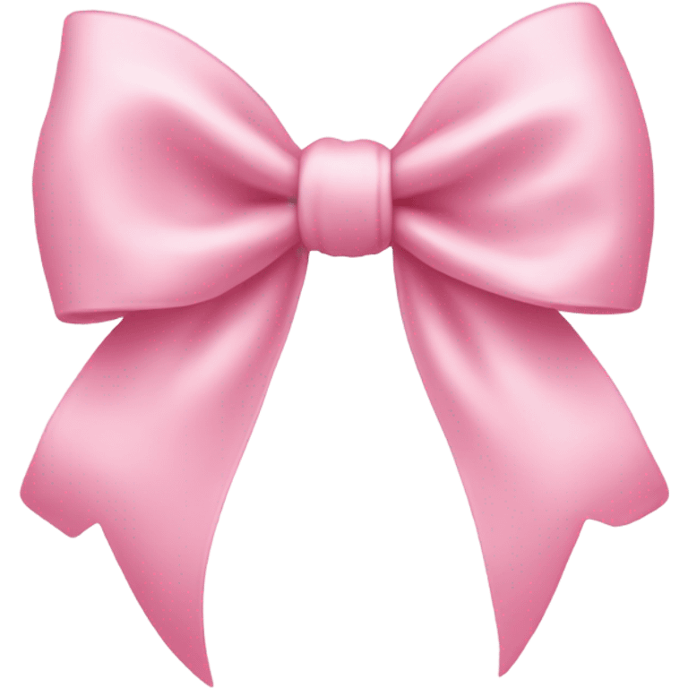 Baby pink bow emoji