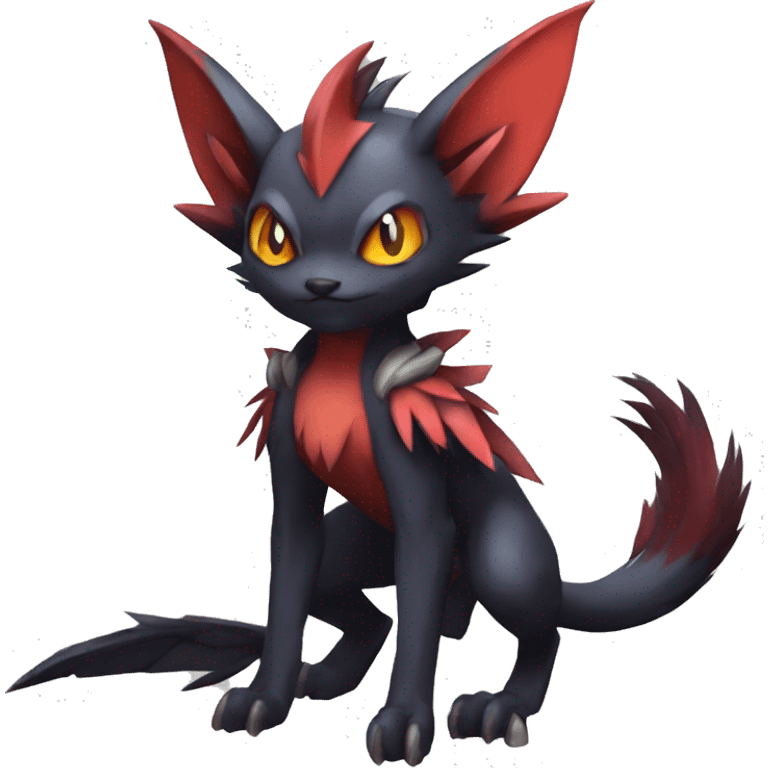 Noivern-Litten-Zorua full body emoji