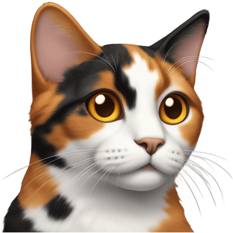 Calico cat emoji