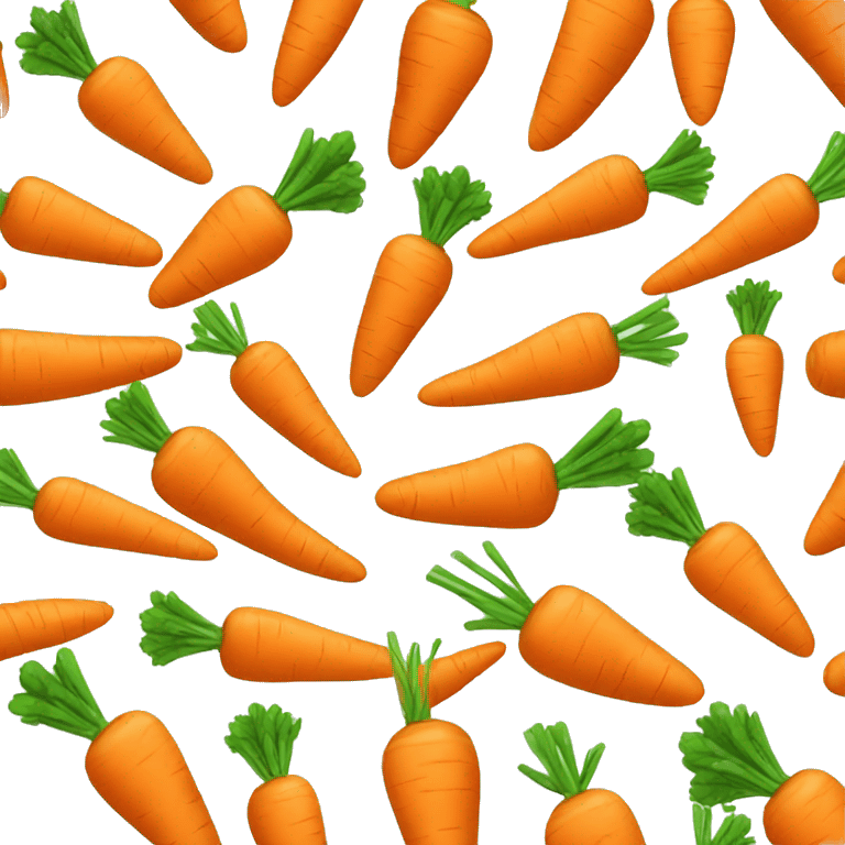 one carrot emoji