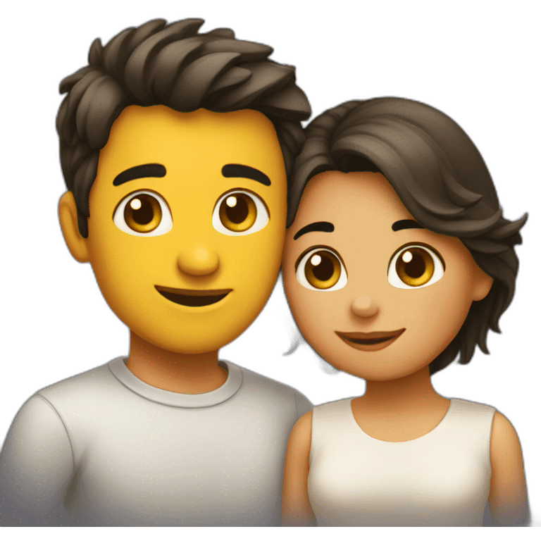 Love of two lovers emoji