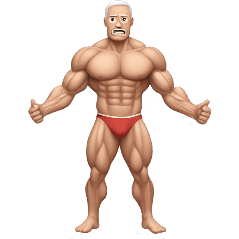 Muscle control emoji