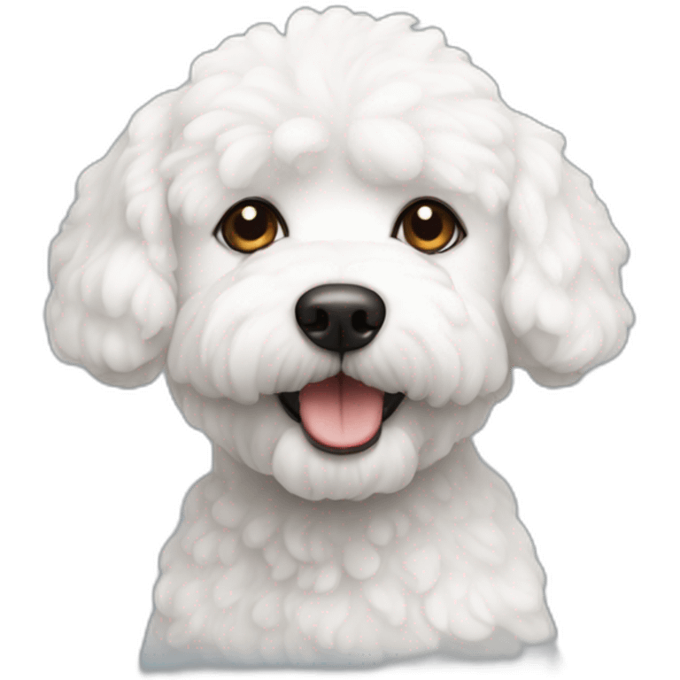 bichon dog emoji