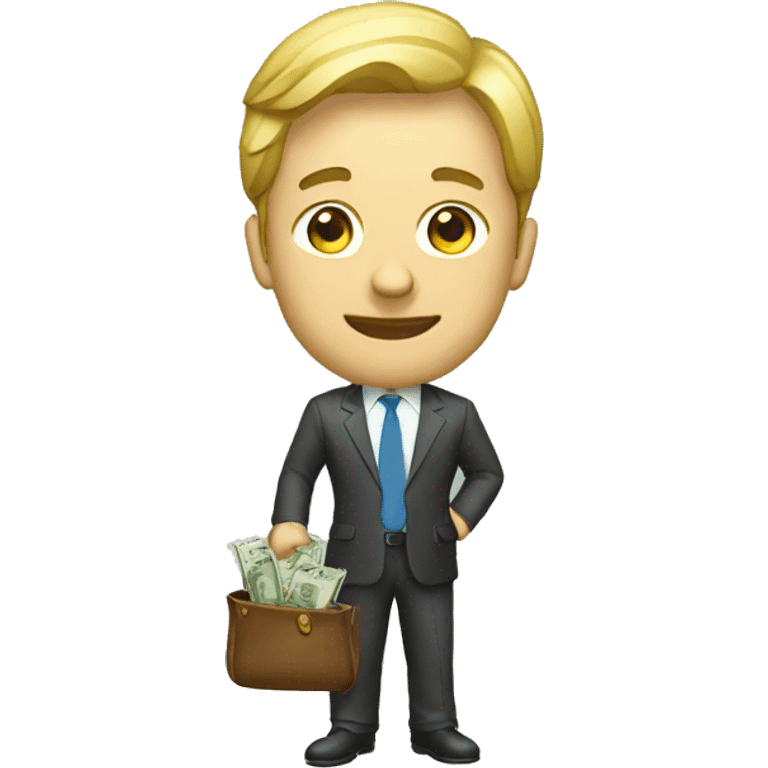 investor with money emoji