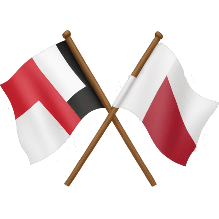 poland and germany flag combined emoji