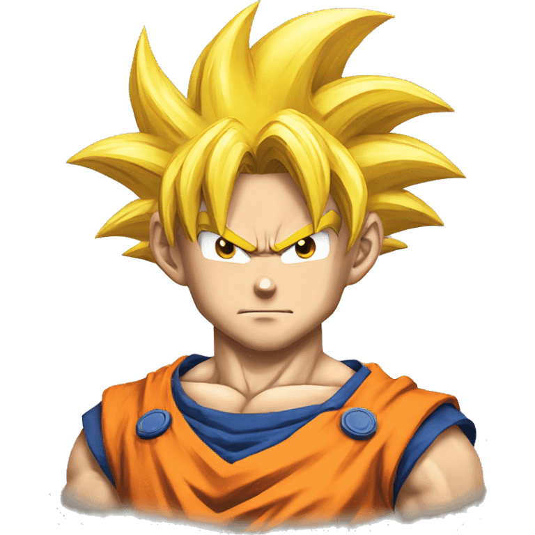 Goku from dragon ball z emoji