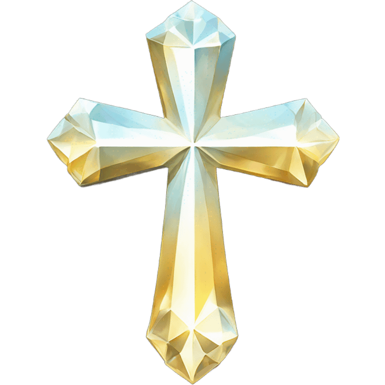 Dimond cross emoji