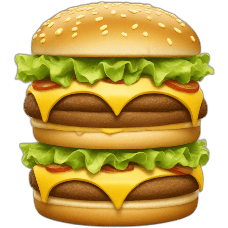 big mac emoji