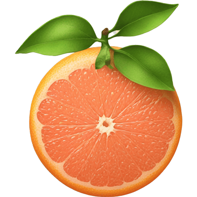 grapefruit emoji