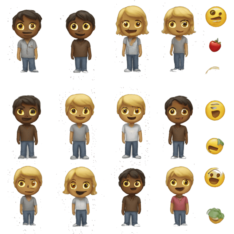 Create 5 Emoji's emoji