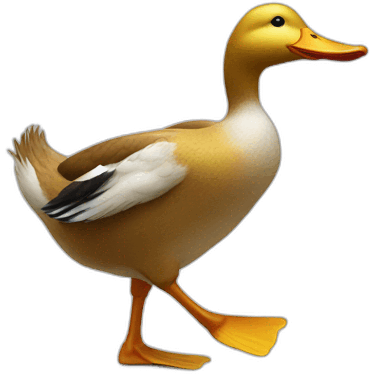 Dancing duck emoji