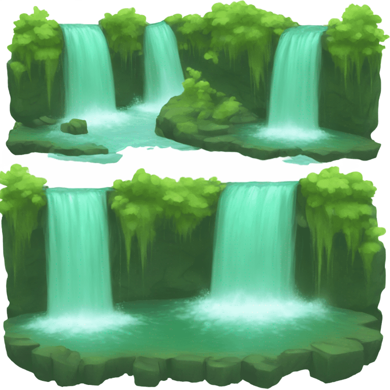 💚Waterfall emoji