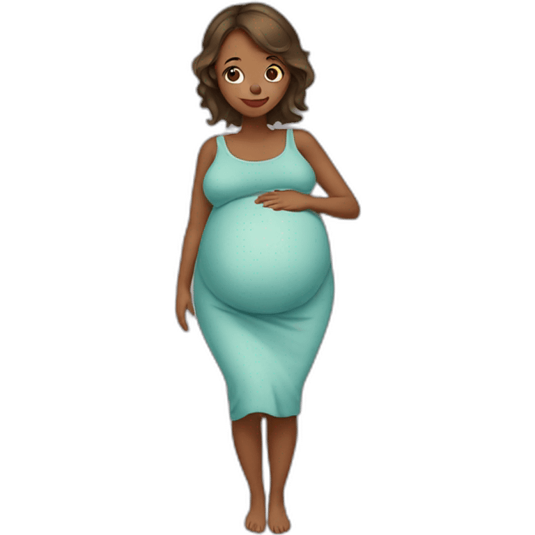 pregnant emoji