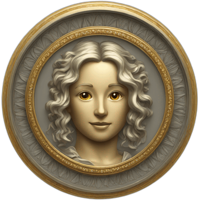 Victorian medallion emoji