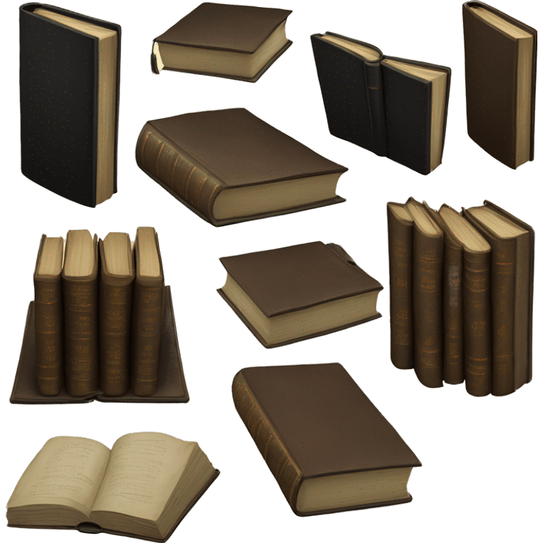 old black books emoji