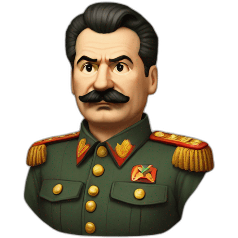 Stalin as mario emoji