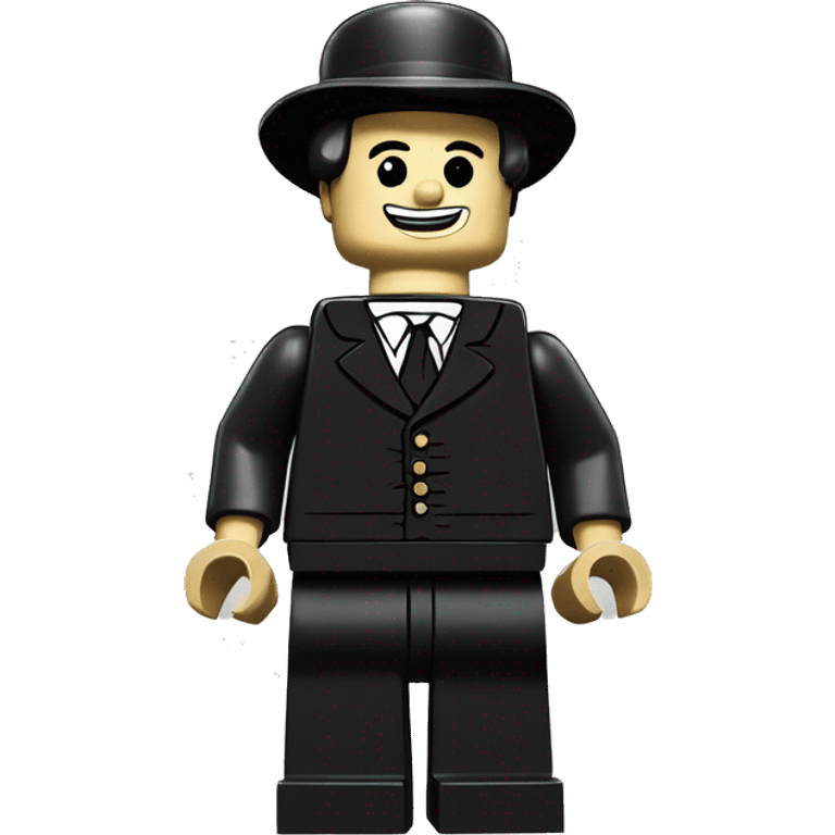 Charles Chaplin lego full body emoji