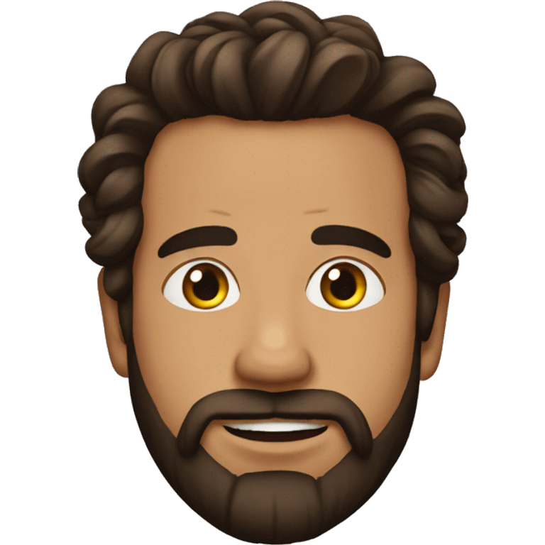 hamilton con barba emoji