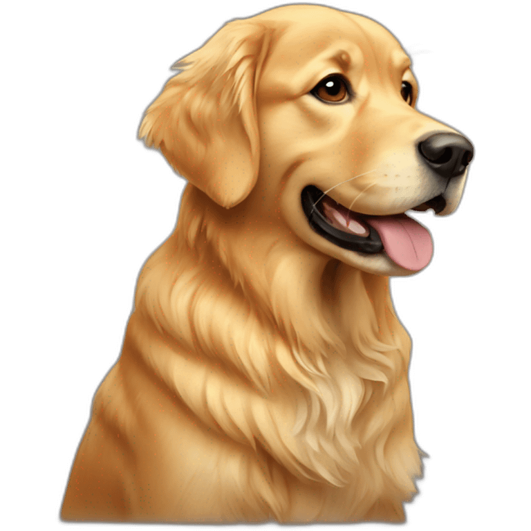 Golden retriever  emoji