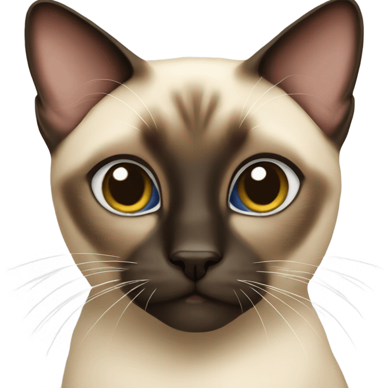 Siamese cat emoji