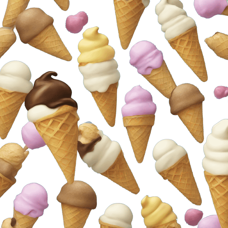 Ice cream emoji