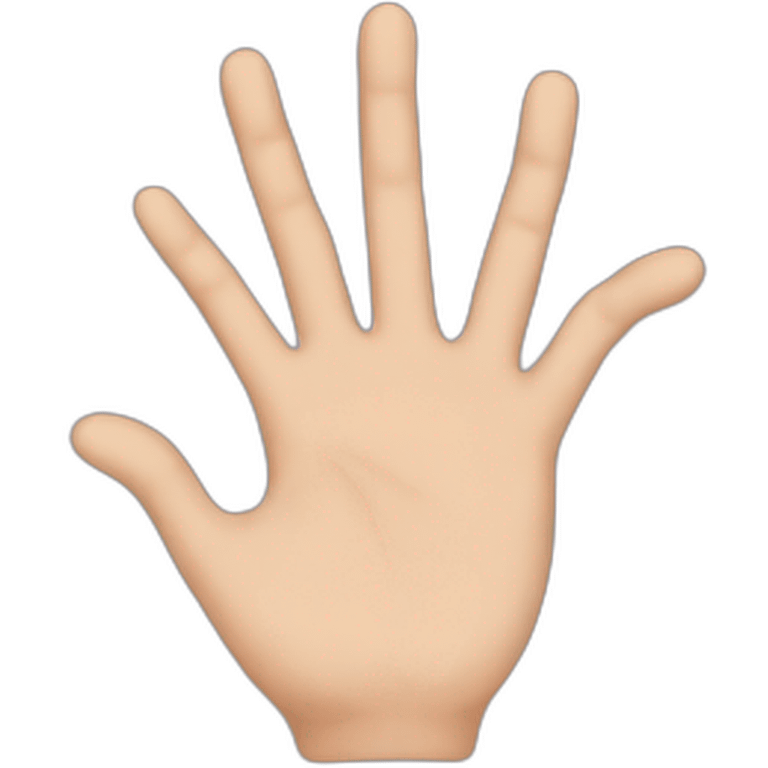 hand love emoji