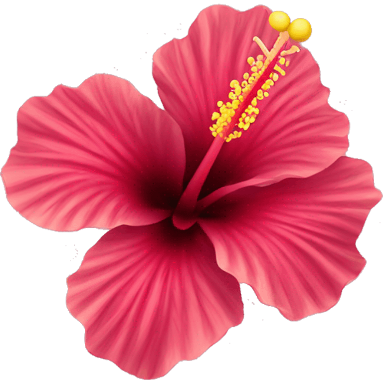 Hibiscus flower  emoji