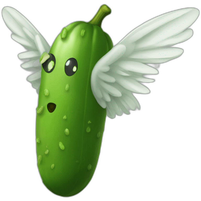 flying pickle emoji