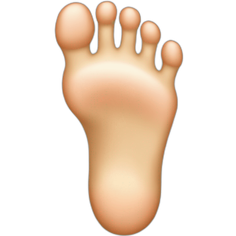 Foot emoji