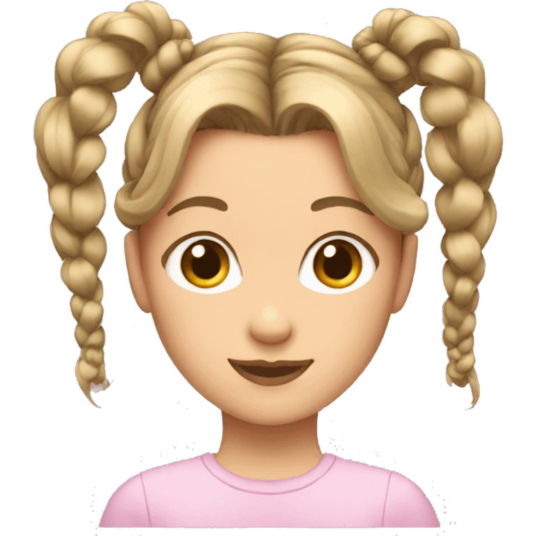 PIGTAIL HAIRSTYLE emoji