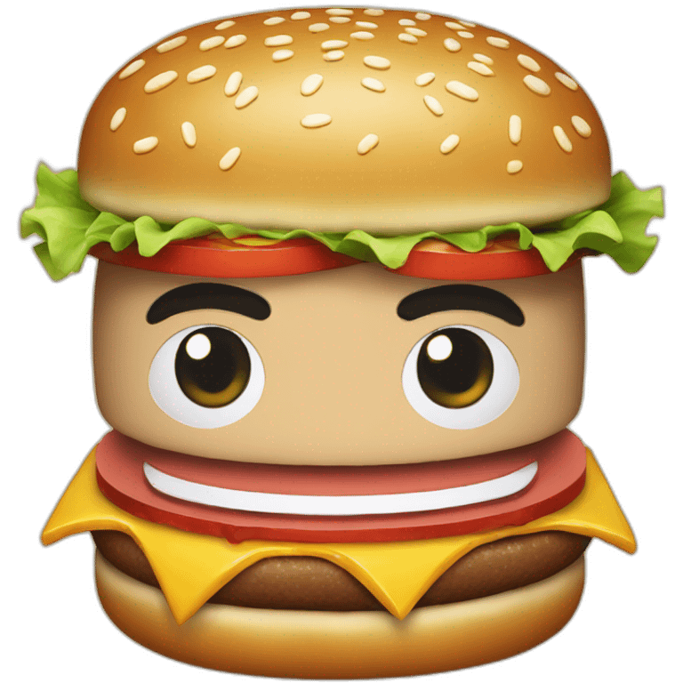 GOKU EATE BURGER emoji