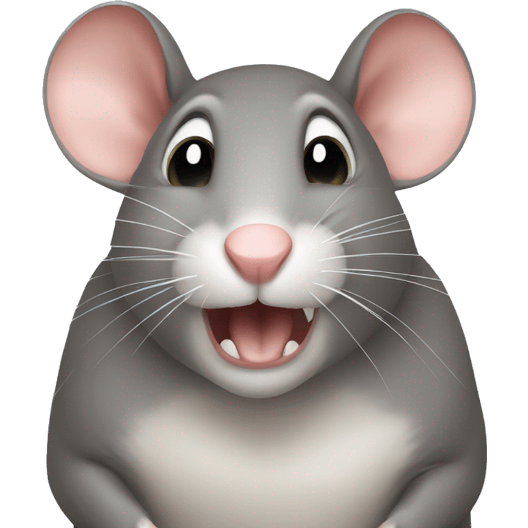 Rat that is hungry emoji