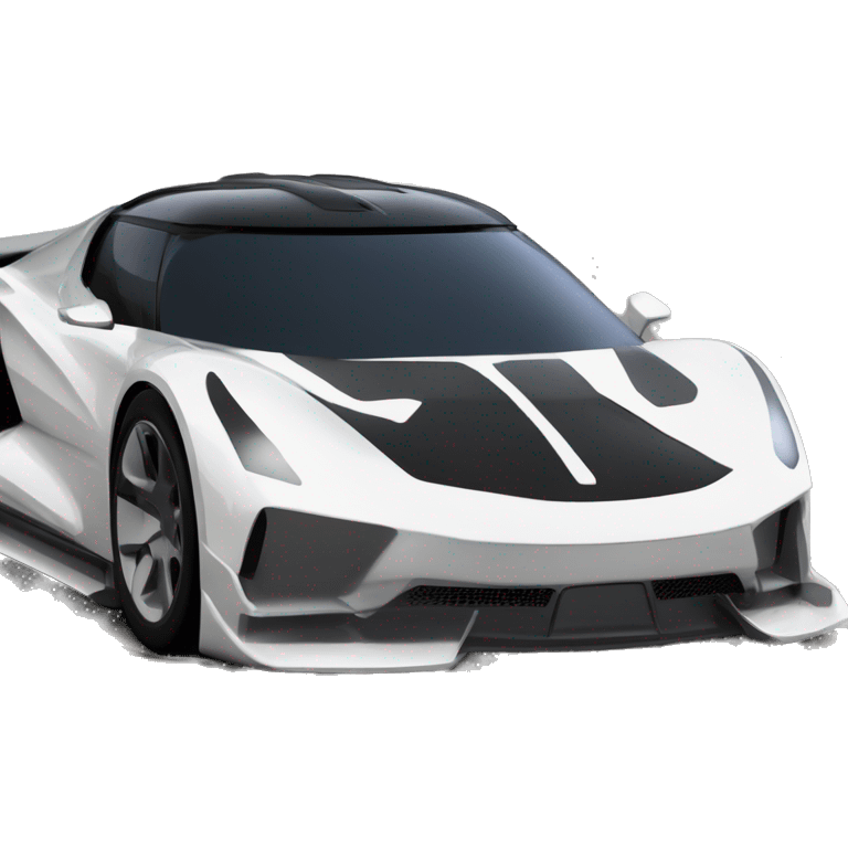 Aerodynamic range trooper hypercar emoji