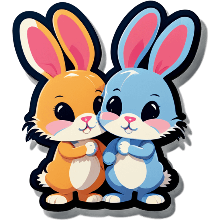 Bunny couples emoji